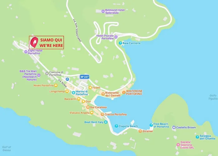 Portofino's Little Nest Con Parcheggio Wi-fi E Aria Condizionata *