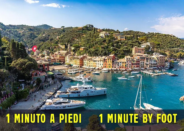Portofino's Little Nest Con Parcheggio Wi-fi E Aria Condizionata Appartamento Portofino