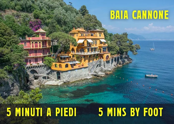 Portofino's Little Nest Con Parcheggio Wi-fi E Aria Condizionata Appartamento